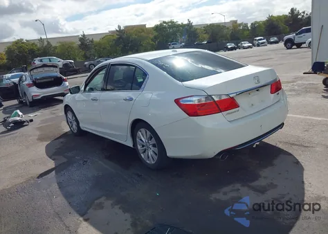 2015 Honda Accord Ex-L V-6 из США, поврежденный, VIN 1HGCR3F84FA011489